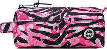 Pennskrin HYPE Zebra Animal Pencil Case TWLG-880 Pink