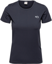 Nora Tee T-shirts & Tops Short-sleeved Marineblå Kari Traa*Betinget Tilbud