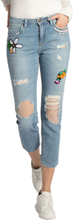 LTB Lina Damen Baumwoll-Hose High Waist Jeans in Zigaretten-Form 51049 13677 50892 Hellblau