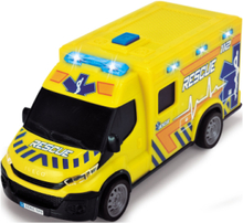 Iveco Daily Ambulance Toys Toy Cars & Vehicles Toy Cars Ambulances Yellow Dickie Toys