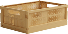 Made Crate Midi Home Storage Storage Baskets Beige Made Crate*Betinget Tilbud