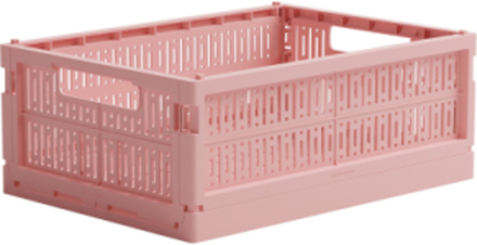 Made Crate Midi Home Storage Storage Baskets Rosa Made Crate*Betinget Tilbud