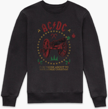 AC/DC For Those About To Have A Great Christmas Sweatshirt - Black - XS