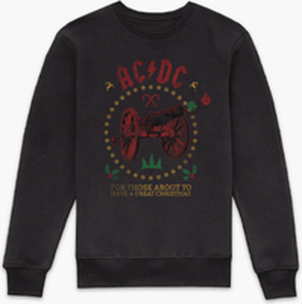 AC/DC For Those About To Have A Great Christmas Sweatshirt - Black - M