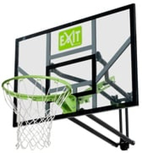 EXIT Galaxy Basket boldkurv til vægmontering - grøn/sort