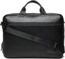 Stockholm Business Bag M Bags Laptop Bags Svart JOST*Betinget Tilbud
