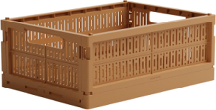 Made Crate Midi Home Storage Storage Baskets Brun Made Crate*Betinget Tilbud