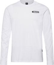 Old School Chest Gr R T L\S Tops Sweatshirts & Hoodies Sweatshirts White G-Star RAW