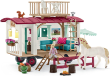 Schleich Caravan For Secret Club Meetings Toys Playsets & Action Figures Play Sets Multi/patterned Schleich