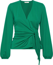 Catjaiw Blouse Tops Blouses Long-sleeved Green InWear