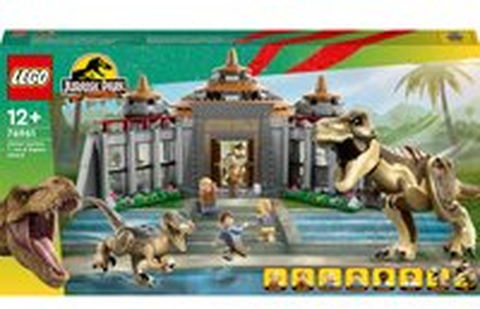 LEGO Jurassic Park Visitor Centre: T. rex & Raptor Attack (76961)