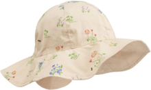 Amelia Reversible Sun Hat Solhatt Creme Liewood*Betinget Tilbud