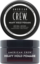 Pucks Heavy Hold Pomade 85 Gr Stylingcreme Hårprodukter Nude American Crew
