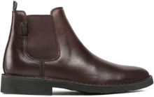 Ralph Lauren Leather Chelsea Boots Brown