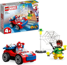 Spider-Man's Car And Doc Ock Building Toy Toys Lego Toys Lego Super Heroes Multi/patterned LEGO