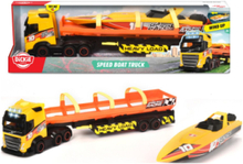 Speed Boat Truck Toys Toy Cars & Vehicles Multi/patterned Dickie Toys