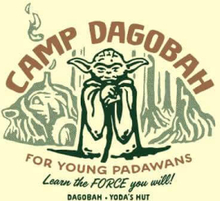 Star Wars Camp Dagobah Unisex T-Shirt - Cream - XS