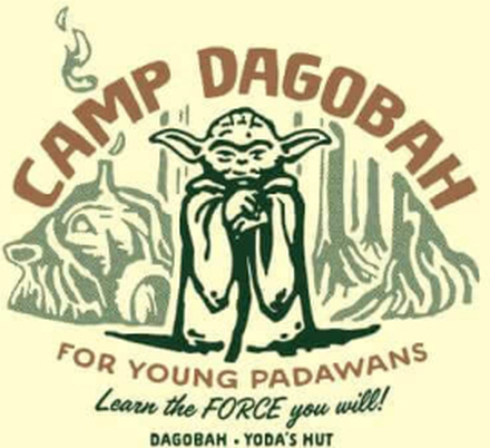 Star Wars Camp Dagobah Unisex T-Shirt - Cream - S