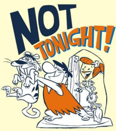 The Flintstones Not Tonight Unisex T-Shirt - Cream - XXL