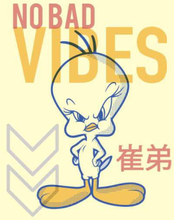 Looney Tunes No Bad Vibes Unisex T-Shirt - Cream - XS
