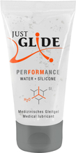 Just Glide: Performance, Vatten- och Silikonbaserat Glidmedel, 50 ml