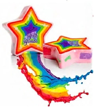 Bath Fizzer Rainbow Star 100 gram