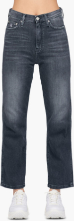 Calvin Klein Jeans - Ckj 030 High Rise Straight Ankle - Sort - W26