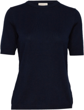 Pamela Strik T-Shirt Pullover Svart Minus*Betinget Tilbud