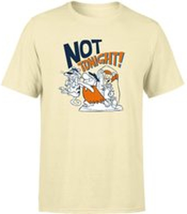 The Flintstones Not Tonight Unisex T-Shirt - Cream - XL - Cream