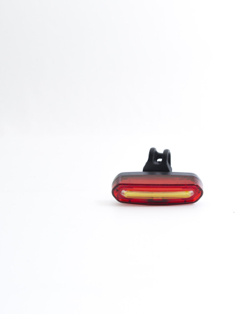 Trygg Polaris Duo USB Baklys Hvitt eller rødt lys. 100/50 lumen, USB