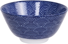 Nippon Blue Rice Bowl 12 cm Dots
