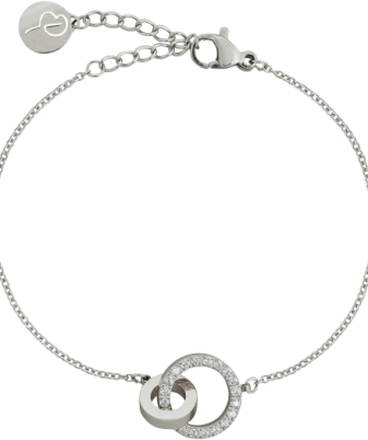 Eternal Orbit Bracelet Steel Accessories Jewellery Bracelets Chain Bracelets Sølv Edblad*Betinget Tilbud