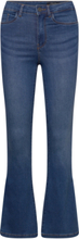 "Nmsallie Hw Flare Jean Vi021Mb Fwd Noos Bottoms Jeans Flares Blue NOISY MAY"