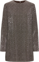 Odis, 1903 Sequins Jersey Designers Short Dress Brown STINE GOYA