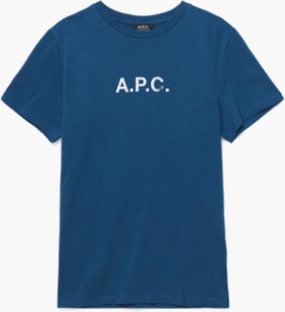 A.P.C. - Stamp T-Shirt - Blå - M