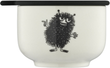 The Moomins Small Cotton Jar/Cottonsticks Home Decoration Bathroom Interior Toothbrush Holder White Moomin