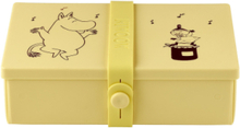 The Moomins Storage/Lunch Box Rectangular Home Kitchen Kitchen Storage Lunch Boxes Yellow Moomin