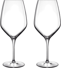 Rødvinsglas Merlot Atelier Home Tableware Glass Wine Glass Red Wine Glasses Nude Luigi Bormioli