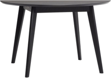 Stay Dining Table Round Black Home Furniture Tables Dining Tables Black Hübsch