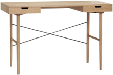 Studio Desk Natural Home Furniture Tables Desks Beige Hübsch