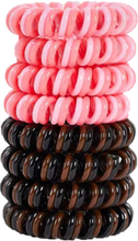 Invisibobble Extra Hold Value Pack - Pink Brown 8 stk.