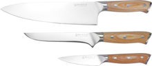 Mareld 3 kniver, Knivsett