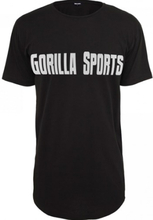T-Shirt Gorilla Sports S-XXXL - Svart/Vit