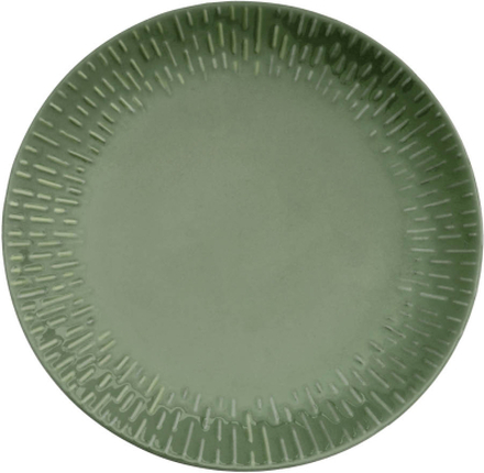 Aida - Confetti middagstallerken 27,5 cm olive