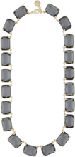Swift Big Neck 42 Accessories Jewellery Necklaces Statement Necklaces Grey SNÖ Of Sweden