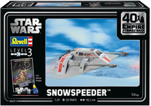 Revell Star Wars Snowspeeder (The Empire Strikes Back 40th Anniversary) Plastic Model Gift Set 1:29 Scale