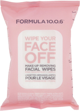 Wipe Your Face Off Renseservietter Ansikt Nude Formula 10.0.6*Betinget Tilbud