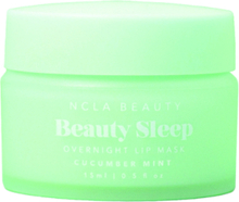 "Beauty Sleep Lip Mask - Cucumber Mint Læbebehandling Nude NCLA Beauty"