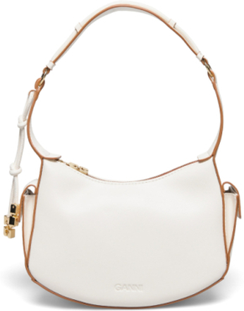 Butterfly Designers Top Handle Bags White Ganni
