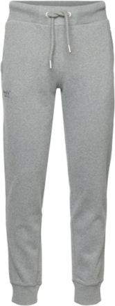 Vintage Logo Emb Jogger Bottoms Sweatpants Grey Superdry
